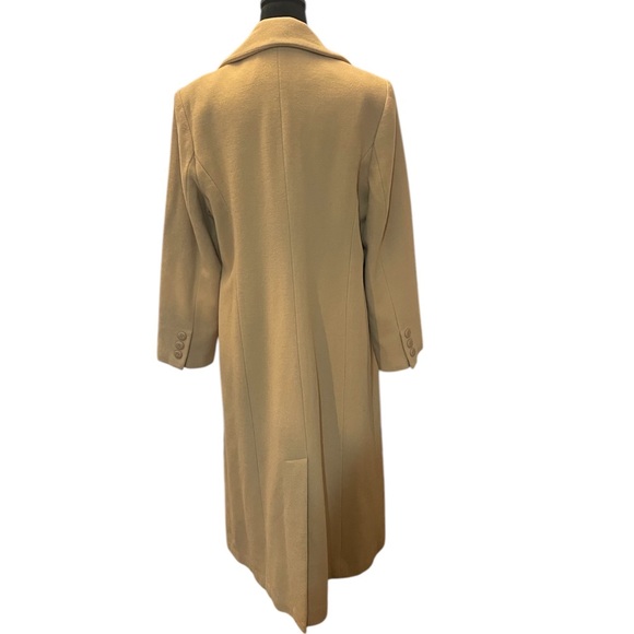 Chadwicks vintage full-length single breast camel-colored wool coat,Large - Picture 5 of 9